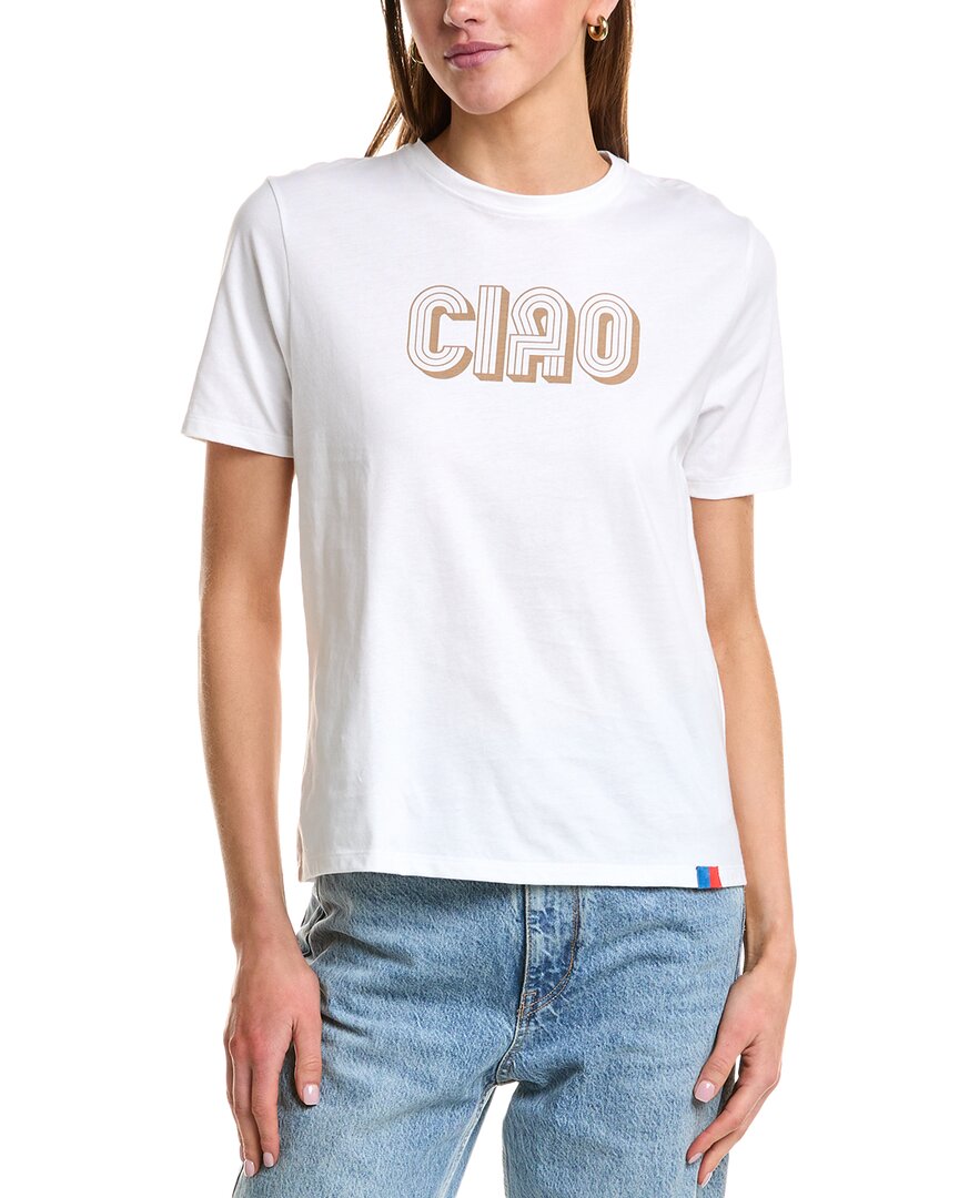 Kule Graphic T-shirt In White