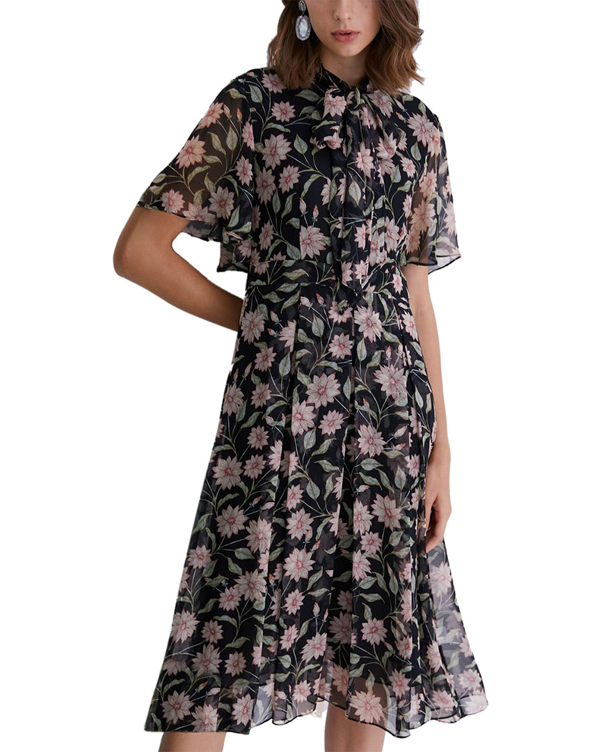 Image of POKWAI Silk Midi Dress