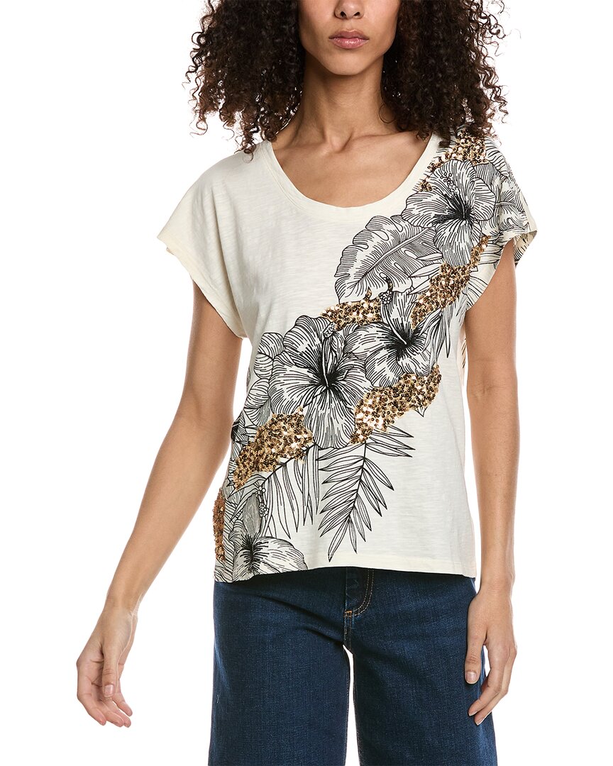 Shop Tommy Bahama Tropical Illustration Lux T-shirt