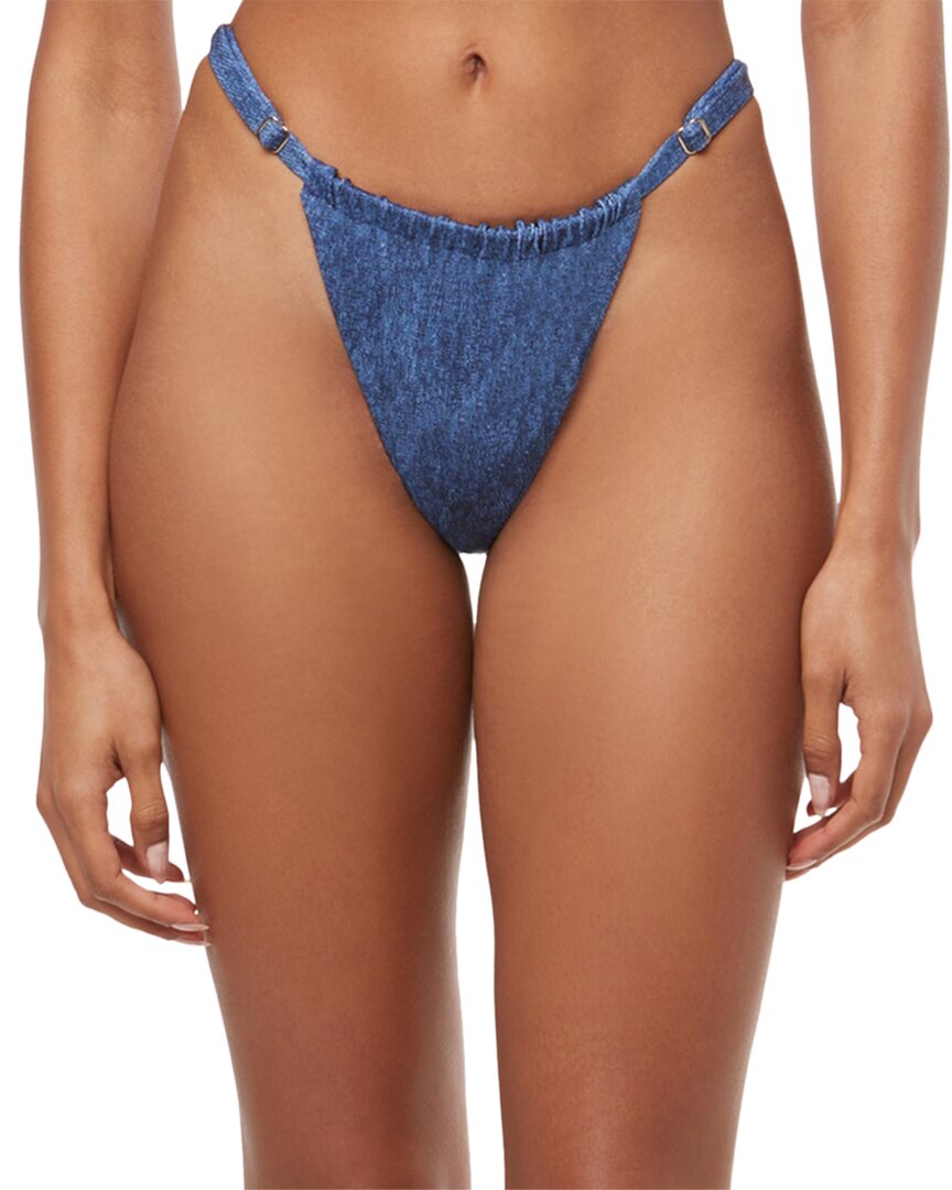 Weworewhat Adjustable Ruched Bottom
