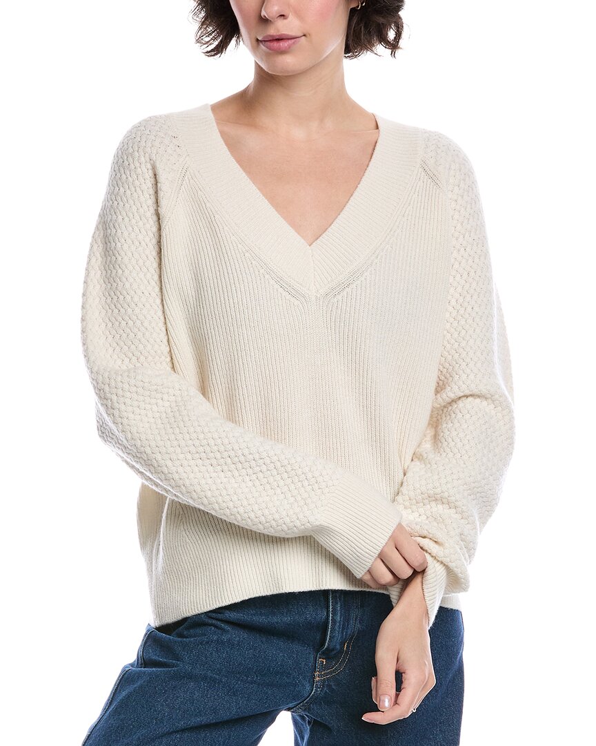 Rag & Bone Kaylee Cashmere Sweater In Neutral