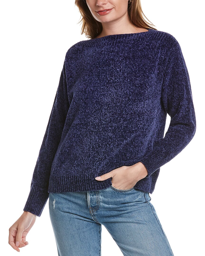 Shop Tommy Bahama Luna Chenille Sweater In Blue