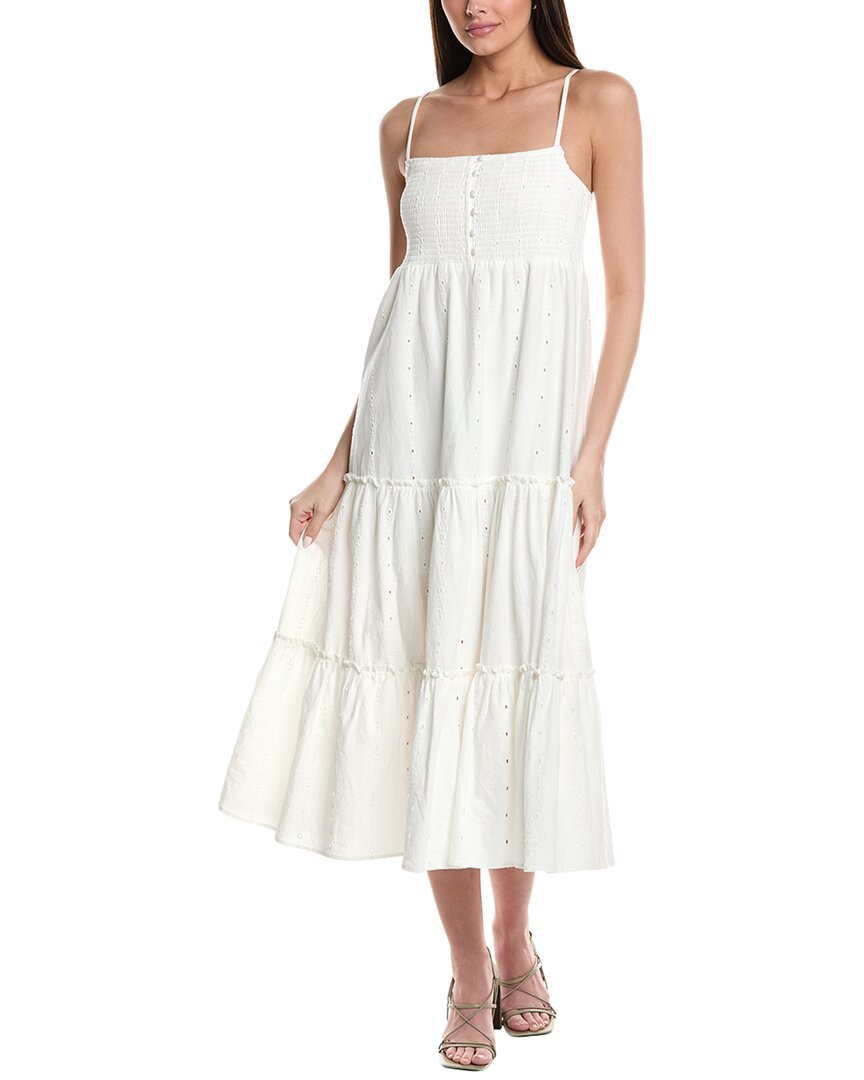 SALTWATER LUXE SALTWATER LUXE EYELET MAXI DRESS