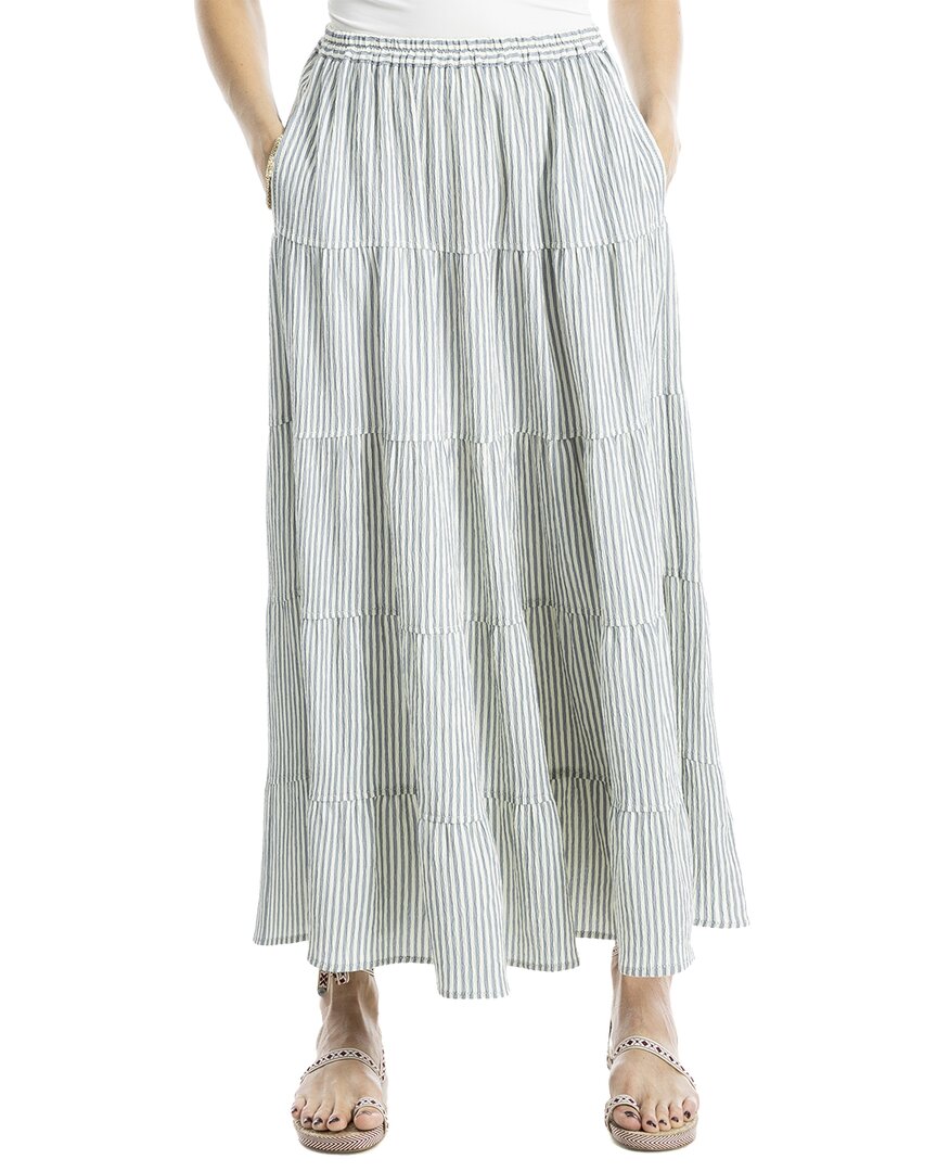 Max Studio Tiered Maxi Skirt