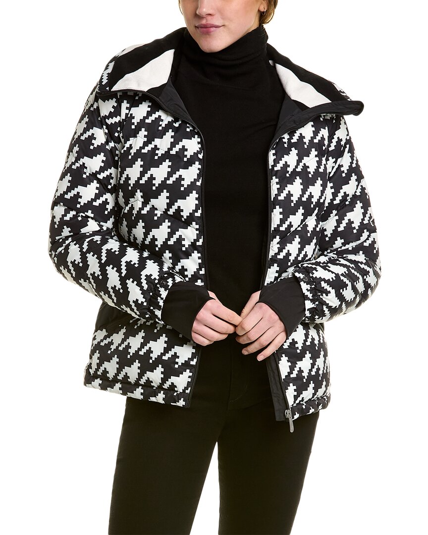 PERFECT MOMENT HOUNDSTOOTH DOWN JACKET