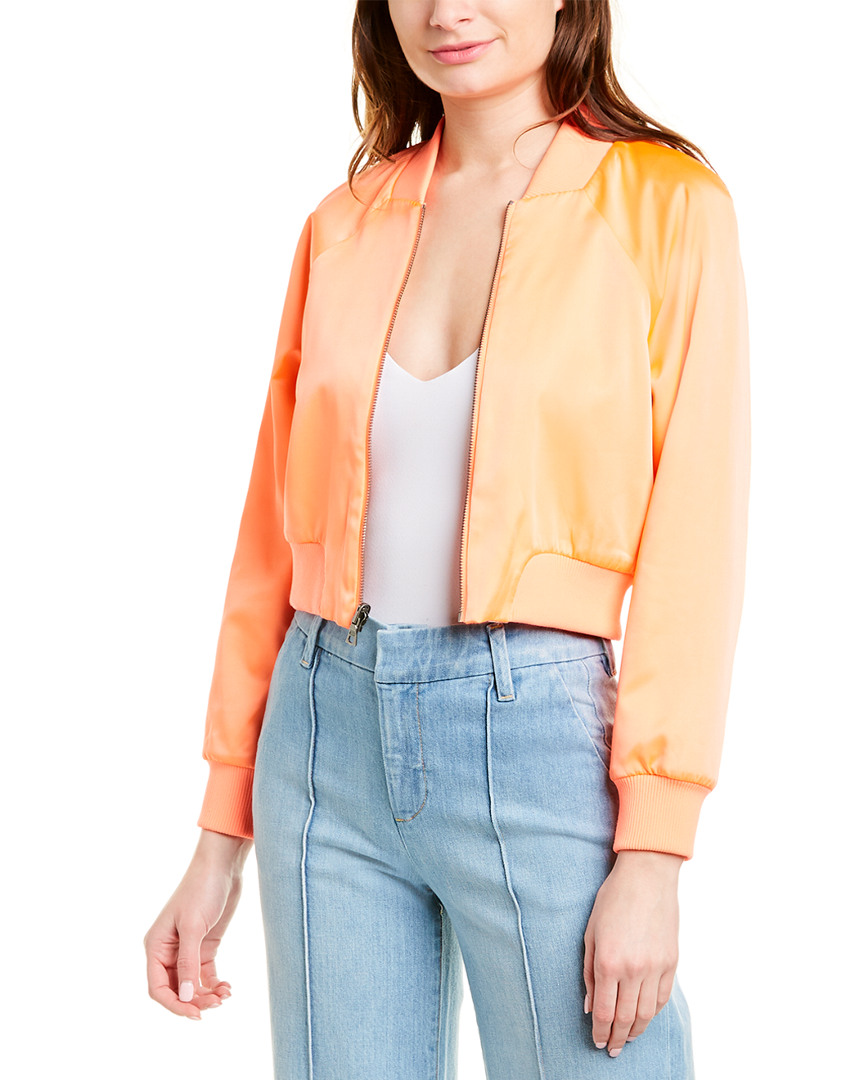 Image of alice + olivia Duke Reversible Bomber Jacket