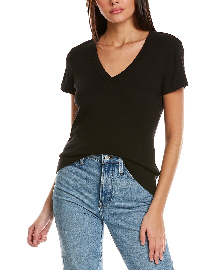 Michael Stars Nikki V Neck Cotton Tee