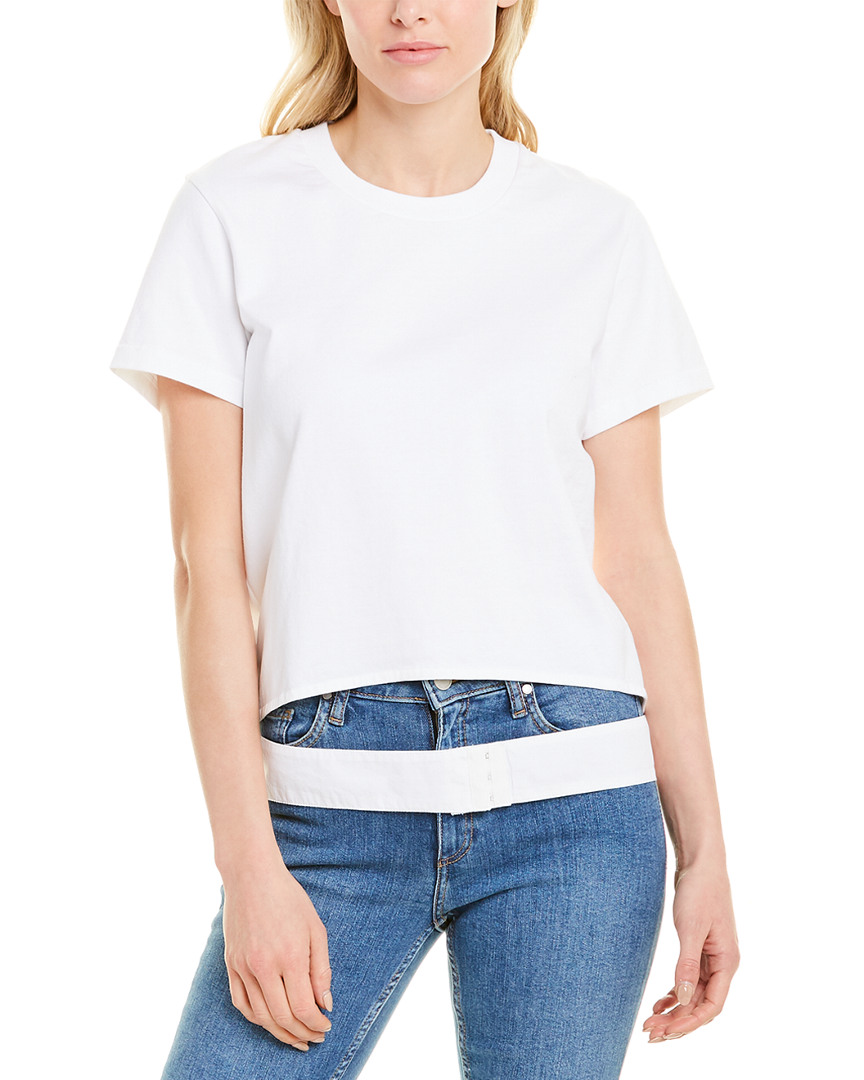 Image of Helmut Lang Femme Belt Heavy T-Shirt