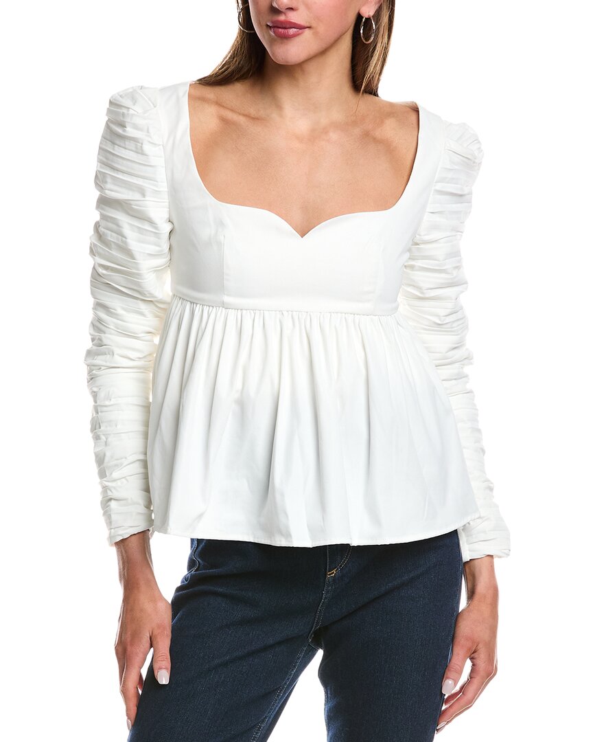 Reveriee Long Sleeve Woven Top