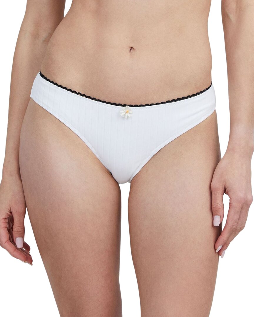 Solid & Striped The Daphne Bikini Bottoms In White