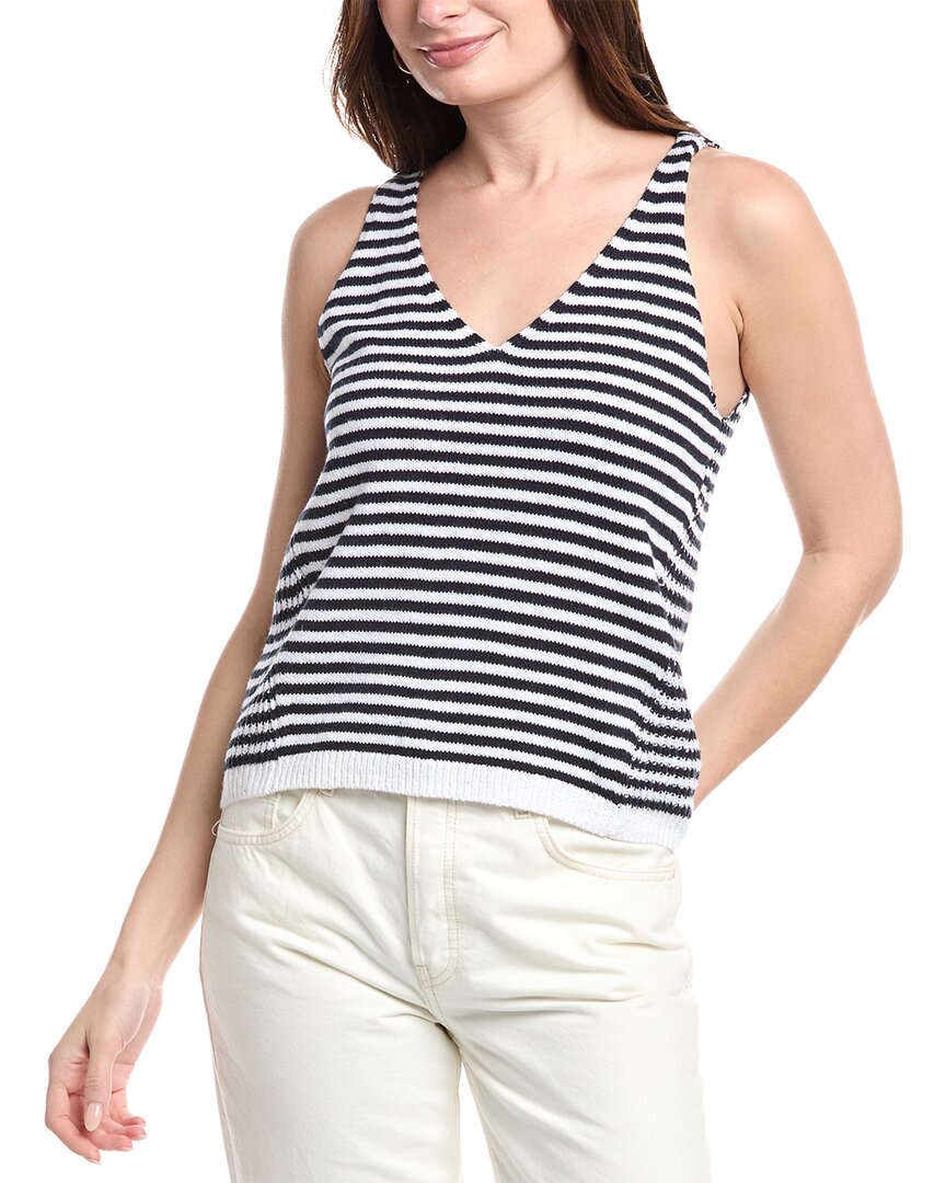 Splendid Cambell Sweater Tank In White