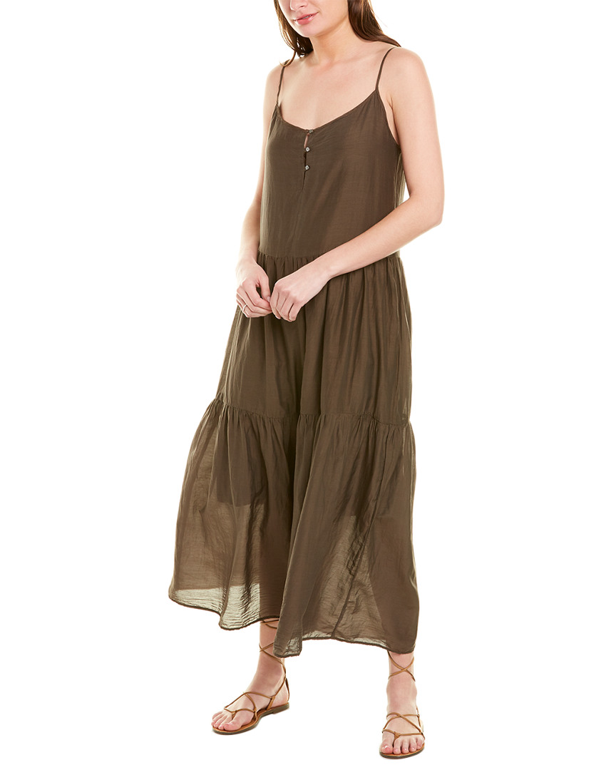 Image of Velvet by Graham & Spencer Simone Silk-Blend Maxi Dress