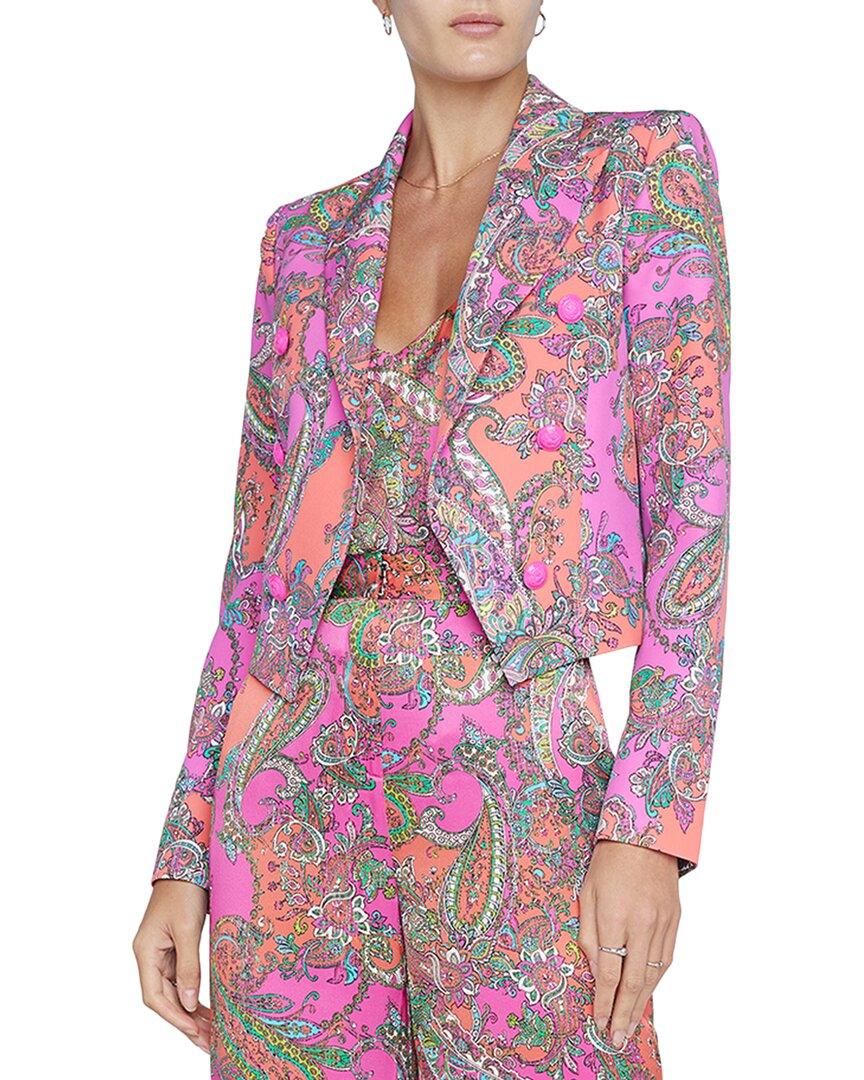 L Agence Lila Open-front Blazer
