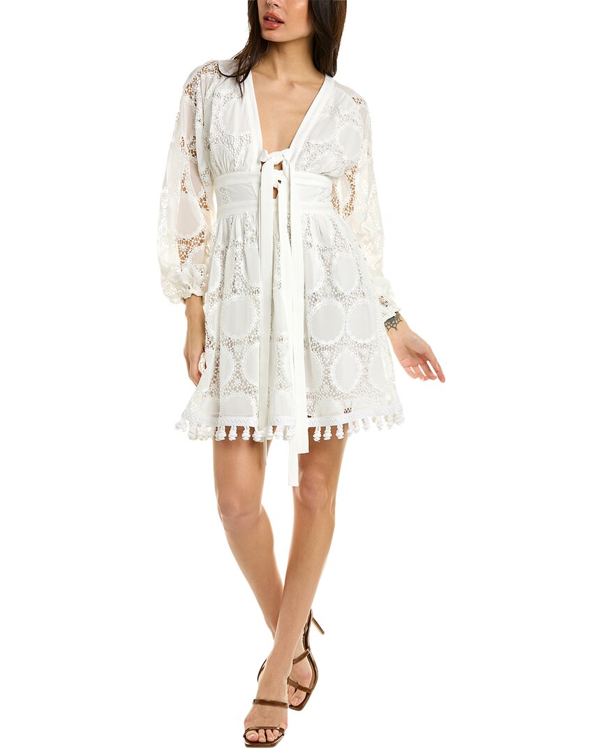 Alexis Mathilde A-line Dress In White
