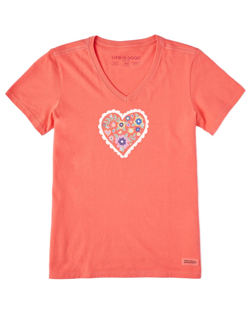 Life Is Good Crusher V-neck T-shirt