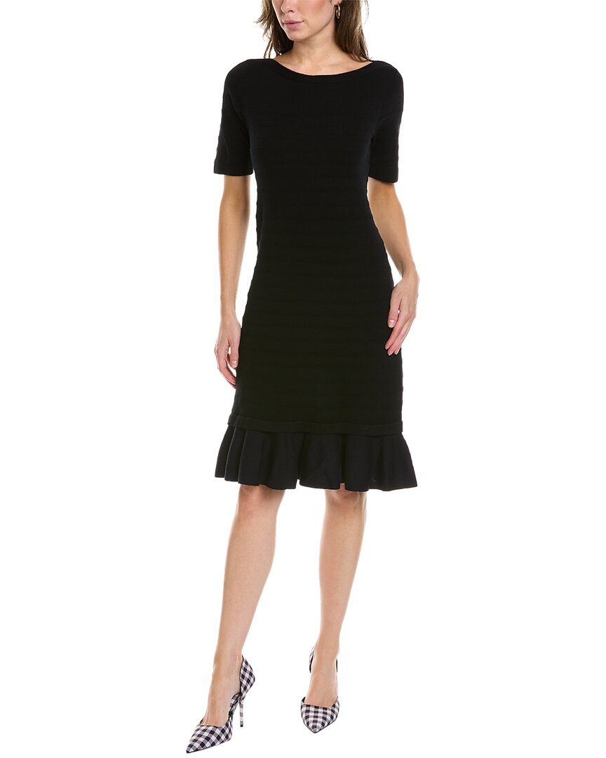 Tory Burch Giselle Wool Sweaterdress In Black ModeSens
