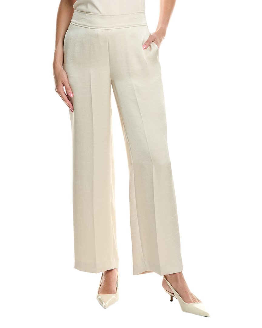 Anne Klein Pull-on Embroidered Pant