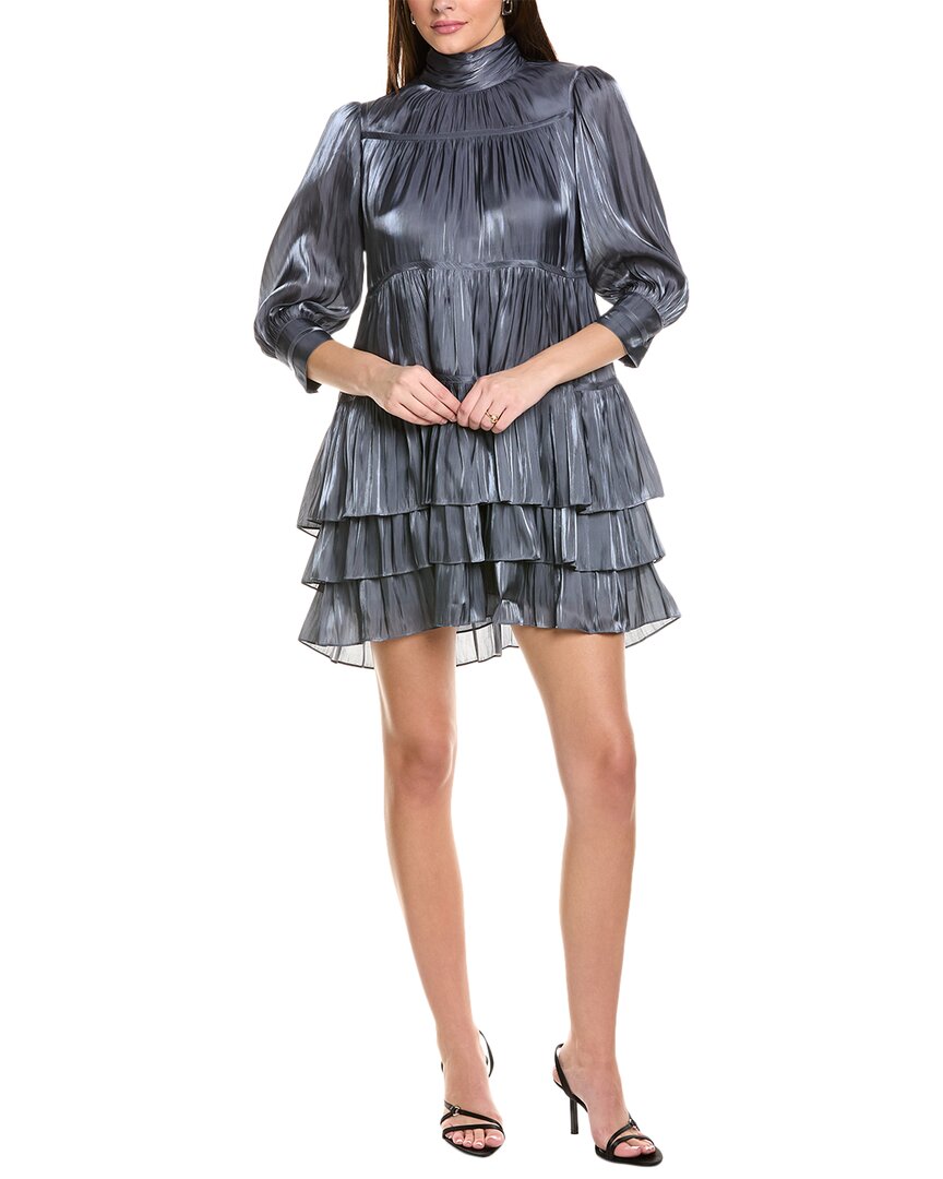 CINQ À SEPT CINQ À SEPT IRIDESCENT RIVA MINI DRESS