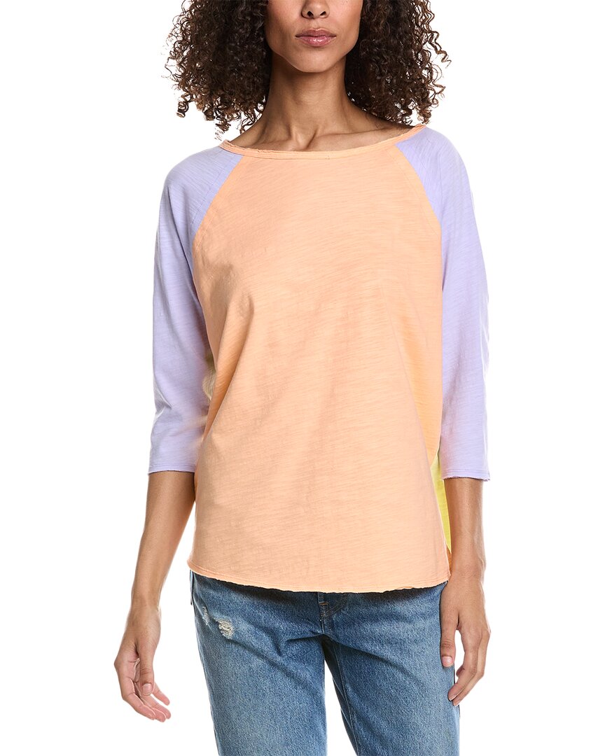 Incashmere In2 By 3/4-sleeve T-shirt In Neutral