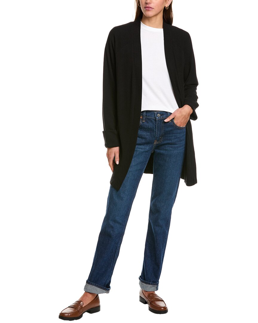 Three Dots Nova Duster In Black