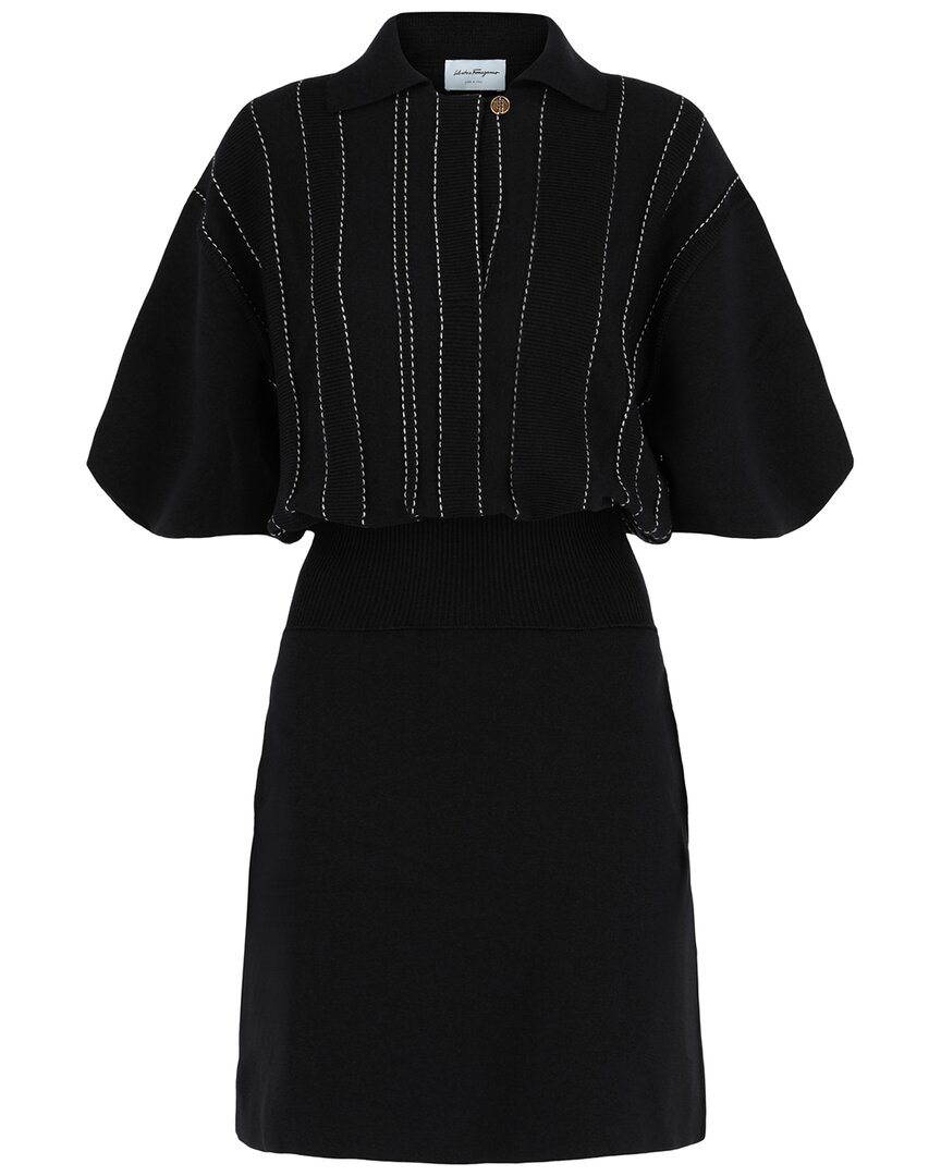 Ferragamo Wool Day Dress