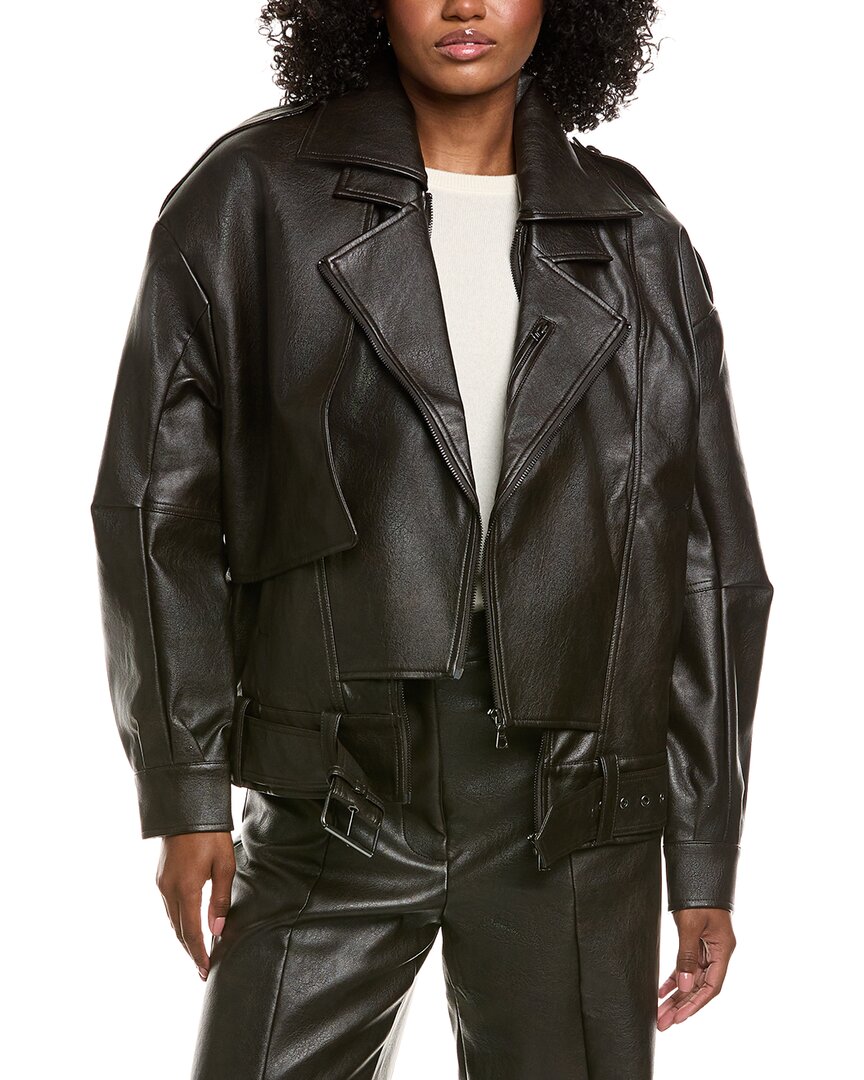 Bardot Kavi Oversized Jacket In Green