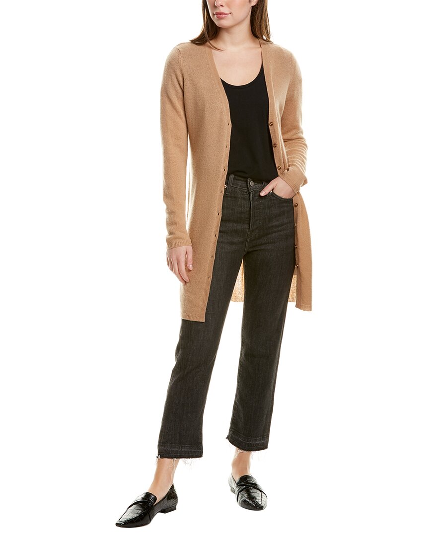 Image of InCashmere Button Front Cashmere Cardigan