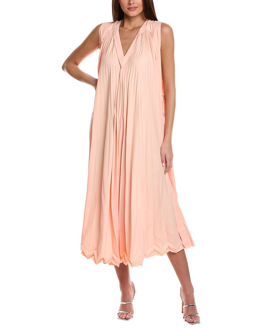 3.1 Phillip Lim Pleated Maxi Dress In Pink
