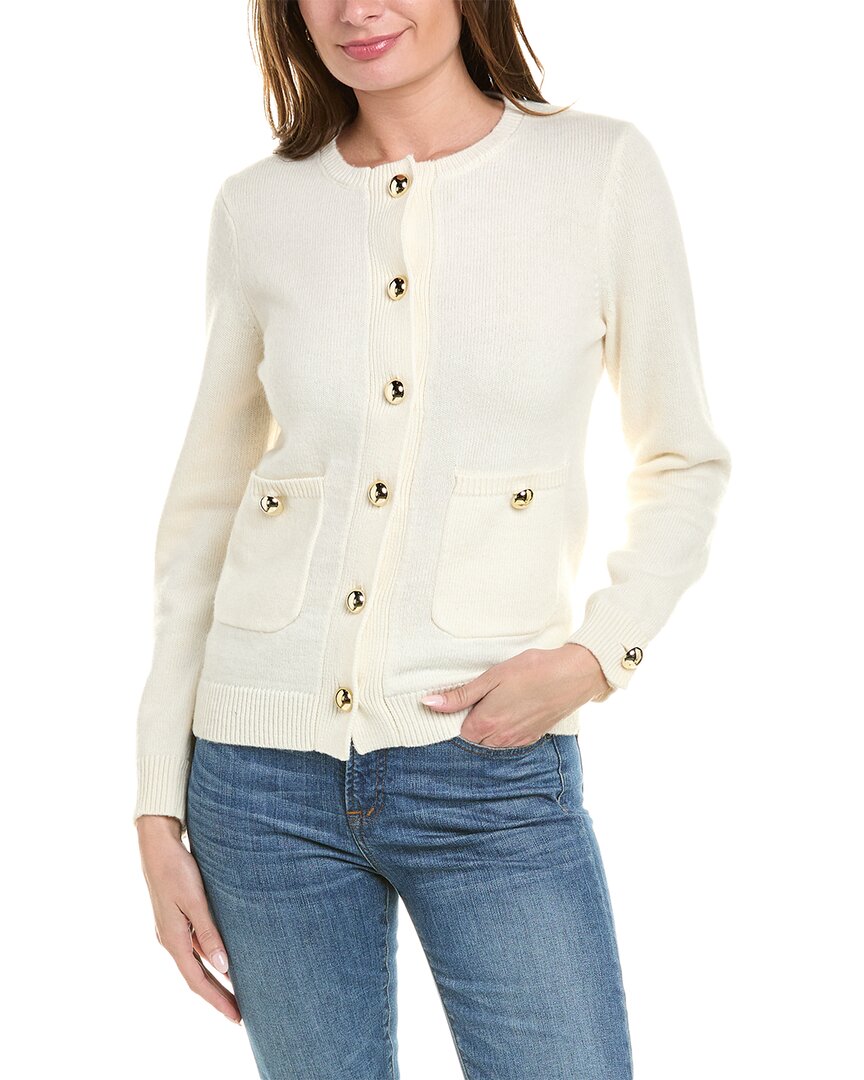 SAIL TO SABLE SAIL TO SABLE CLASSIC POCKET WOOL-BLEND CARDIGAN