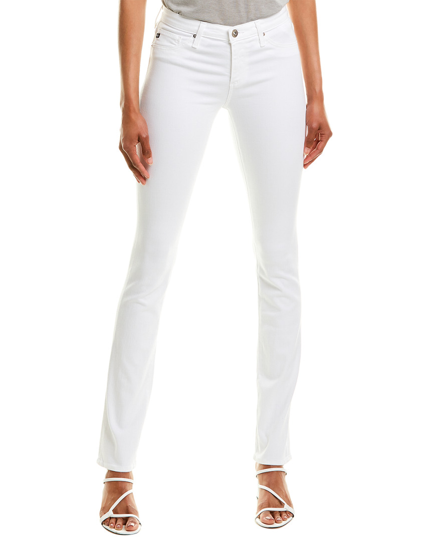 Image of AG Jeans The Harper White Essential Straight Leg