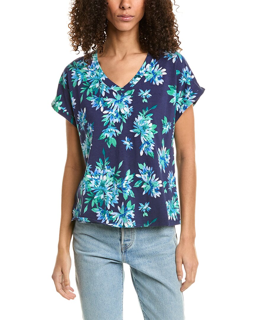 Tommy Bahama Kauai Joyful Bloom T-shirt In Blue