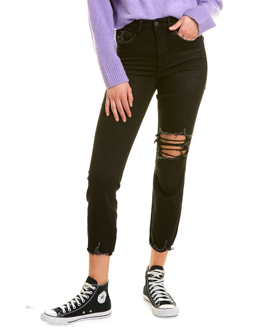 GOOD AMERICAN GOOD AMERICAN GOOD LEGS BLACK CIGARETTE JEAN