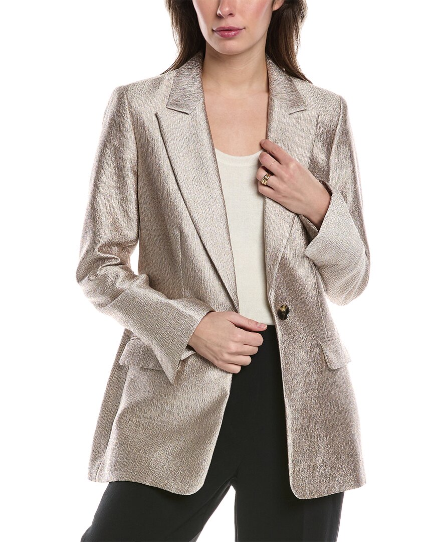 Joseph Ribkoff Metallic Blazer In Metallic