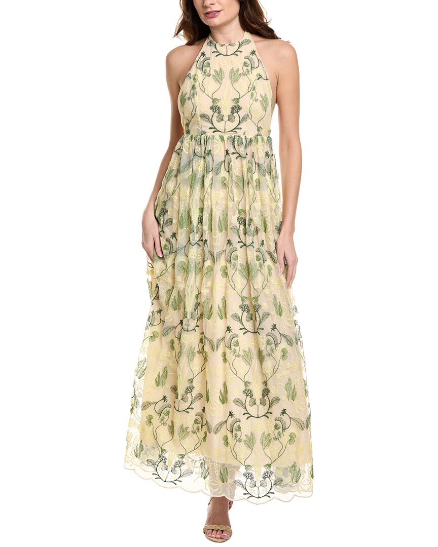 Agua By Agua Bendita Habitat Dress In Green
