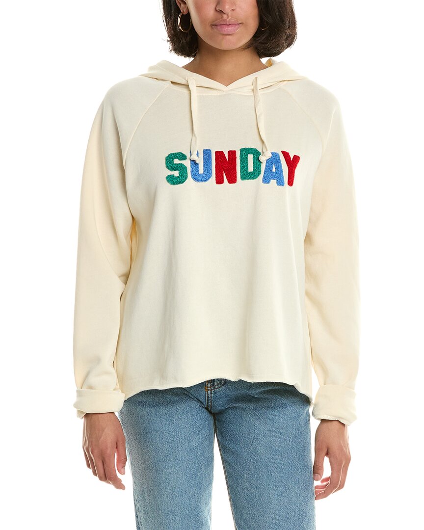 Shop South Parade Sunday Hoodie In White