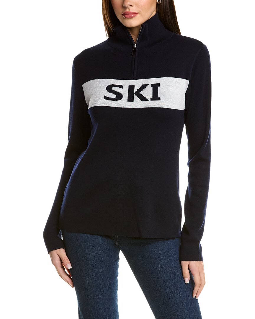 Skea Reed Wool-blend Sweater In Blue