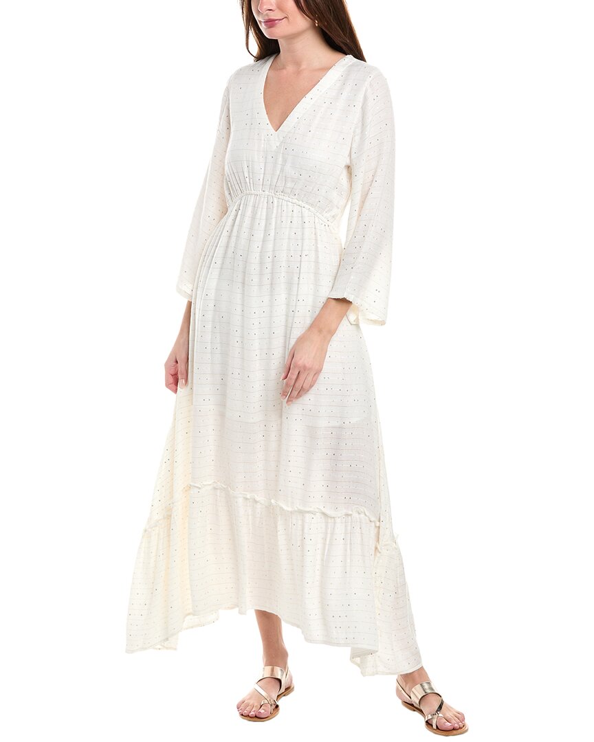 Pq Swim Willa Long Dress In White