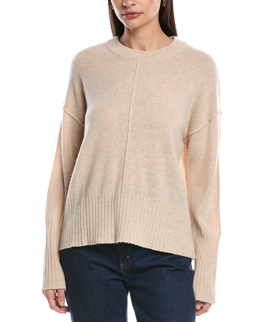 Alashan Cashmere Bungalow Boxy Cashmere Sweater In Neutral