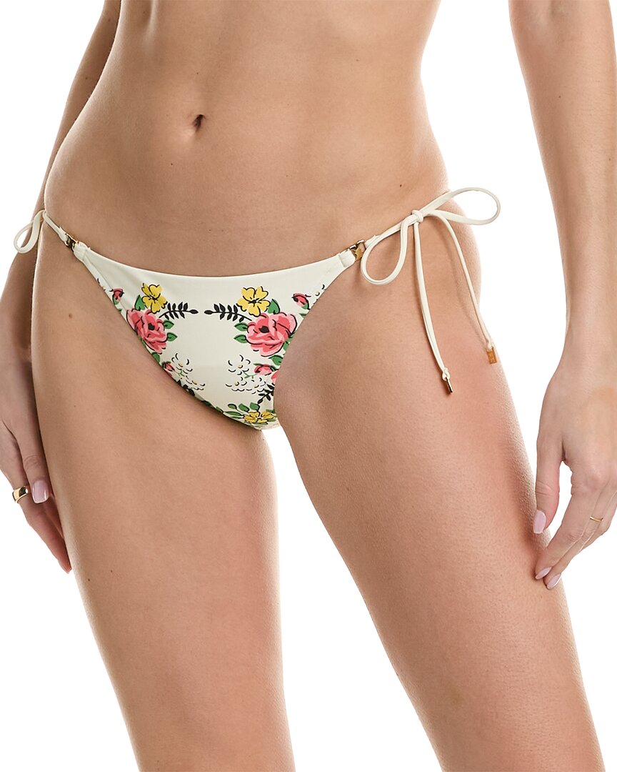 Shop Tory Burch Printed String Bikini Bottom