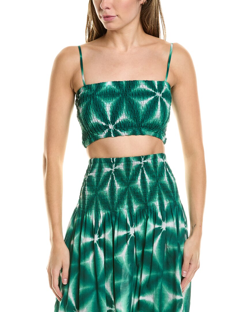 Electric & Rose Electric Rose Jayln Top In Green