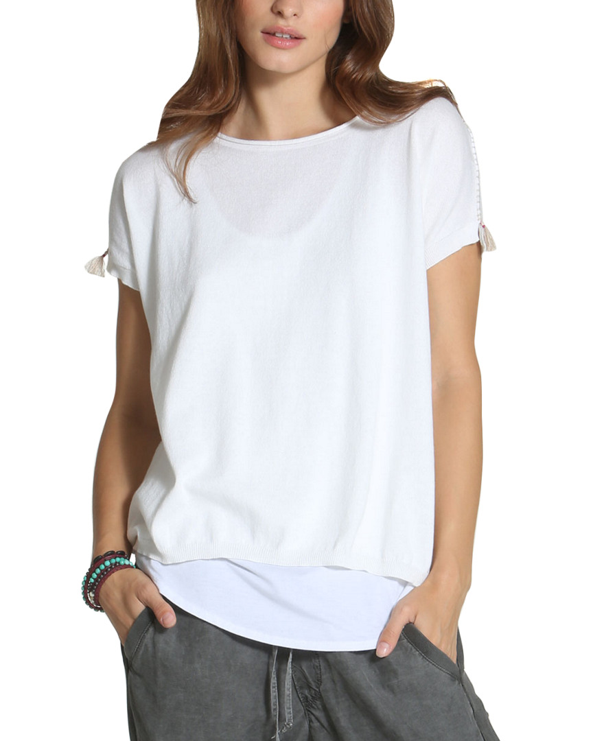 Image of LABEL+thread Sandy Shell Top