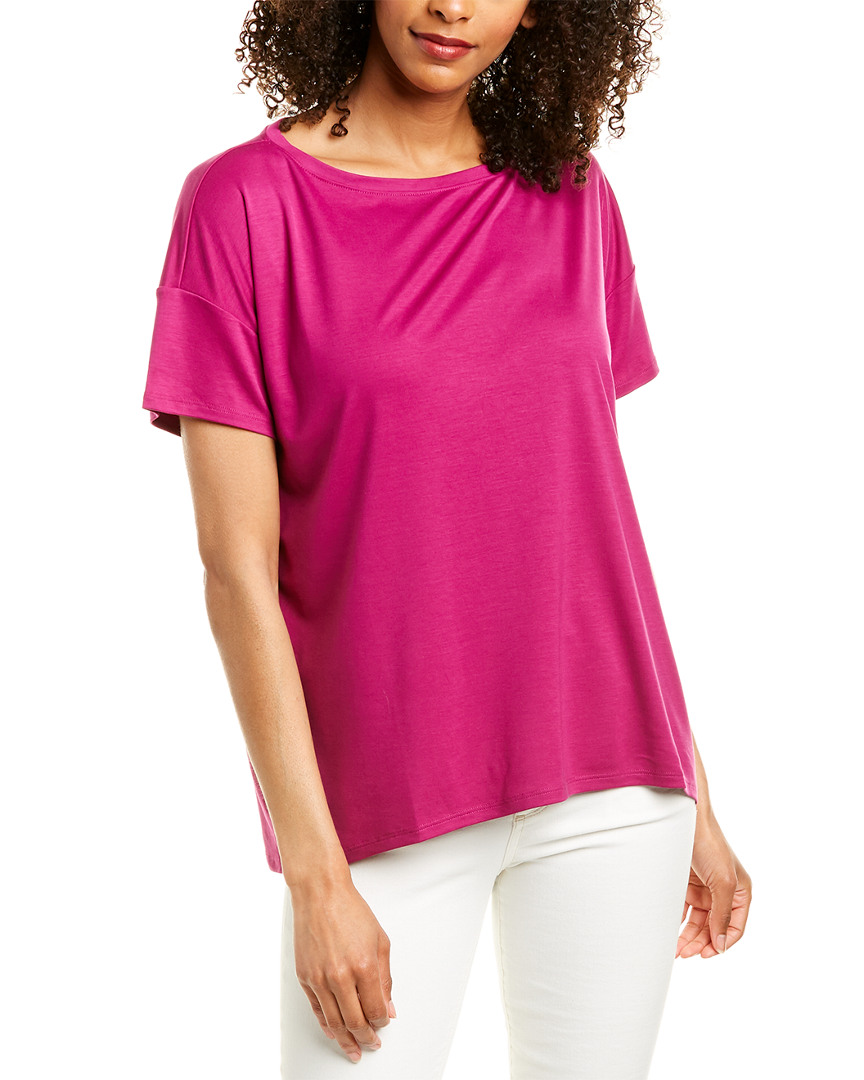 Image of EILEEN FISHER Bateau Neck Top