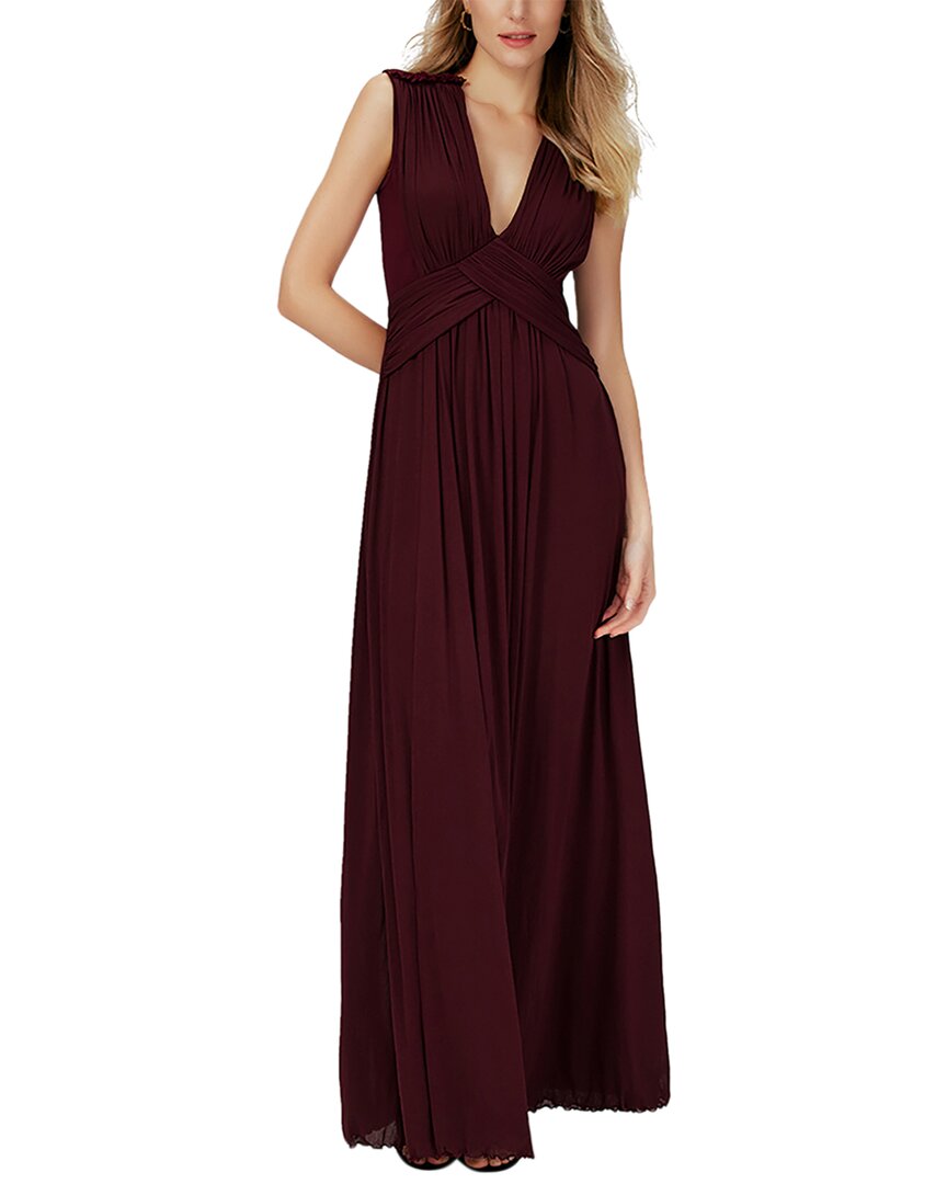 Diane Von Furstenberg Marika Maxi Dress In Pink
