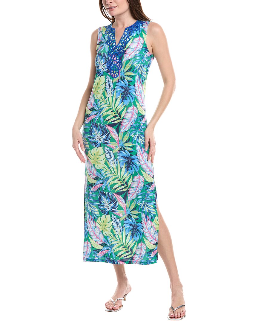 Stella Parker Notch Neck Maxi Dress