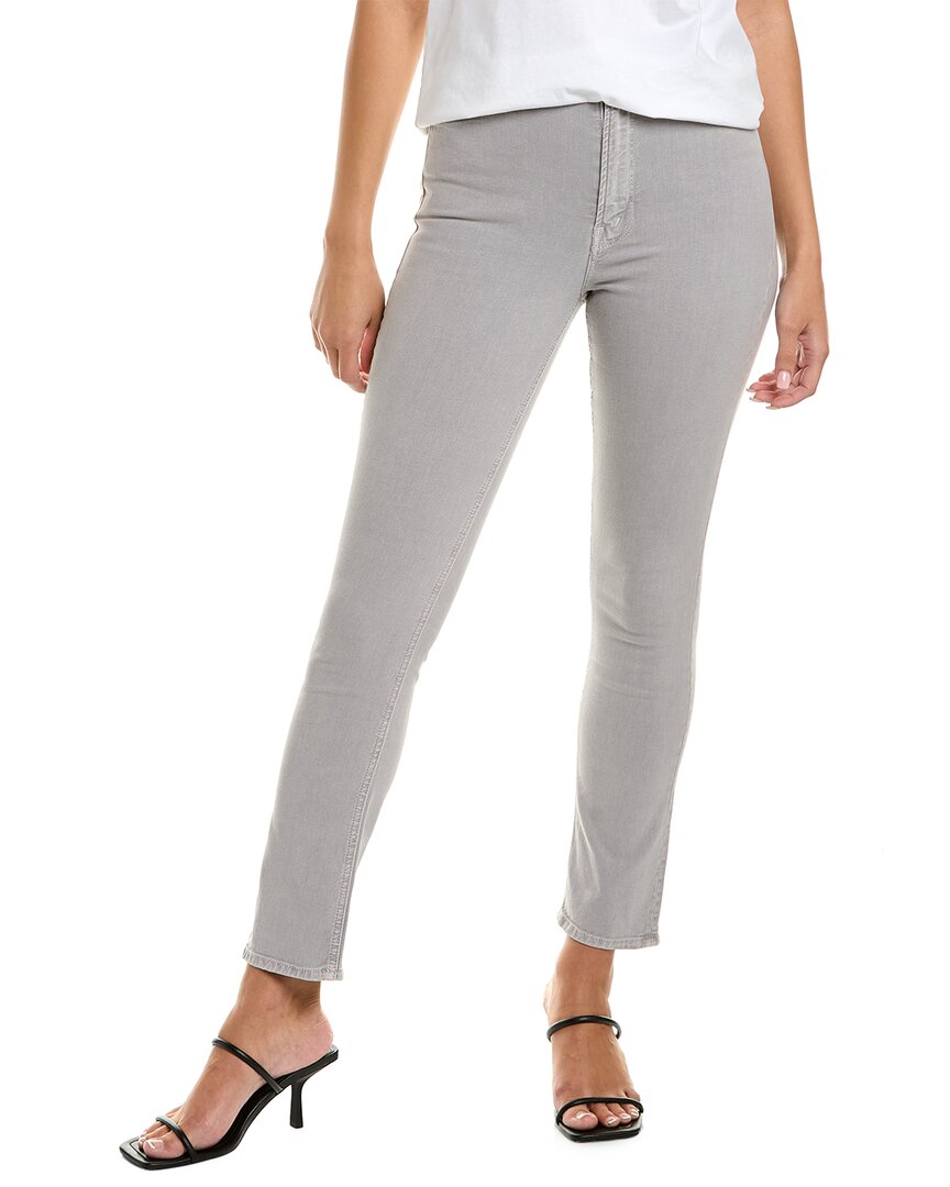 Shop Mother The Dazzler Rainy Day Ankle Jean In Grey