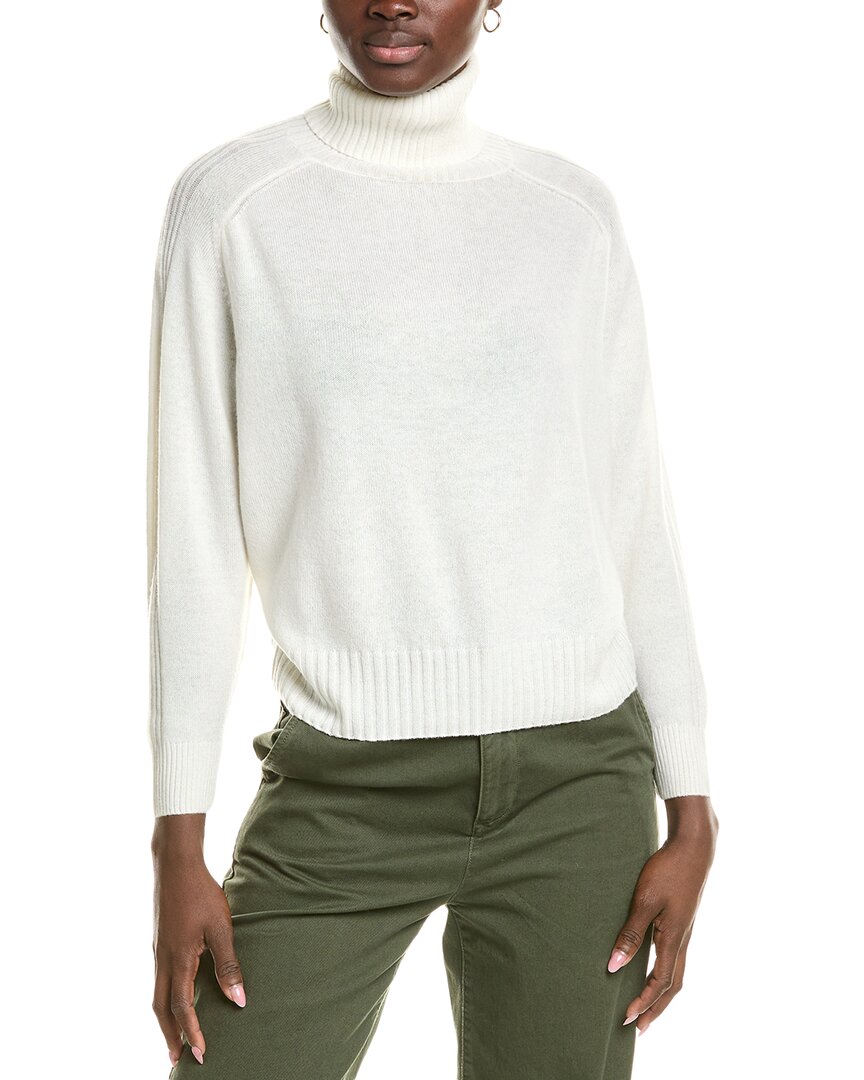 BRODIE CASHMERE BRODIE CASHMERE WOOL & CASHMERE-BLEND OVERARM RIB ROLL NECK JUMPER