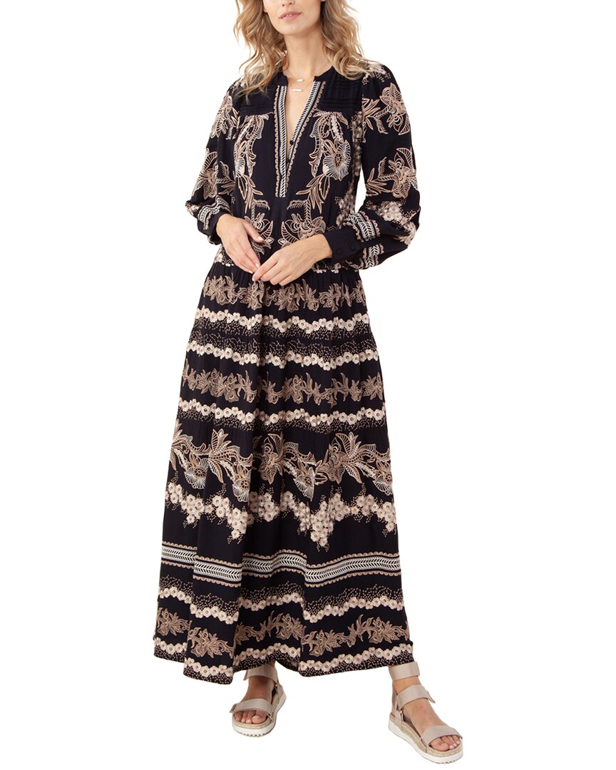 Hale Bob Tiered Maxi Dress