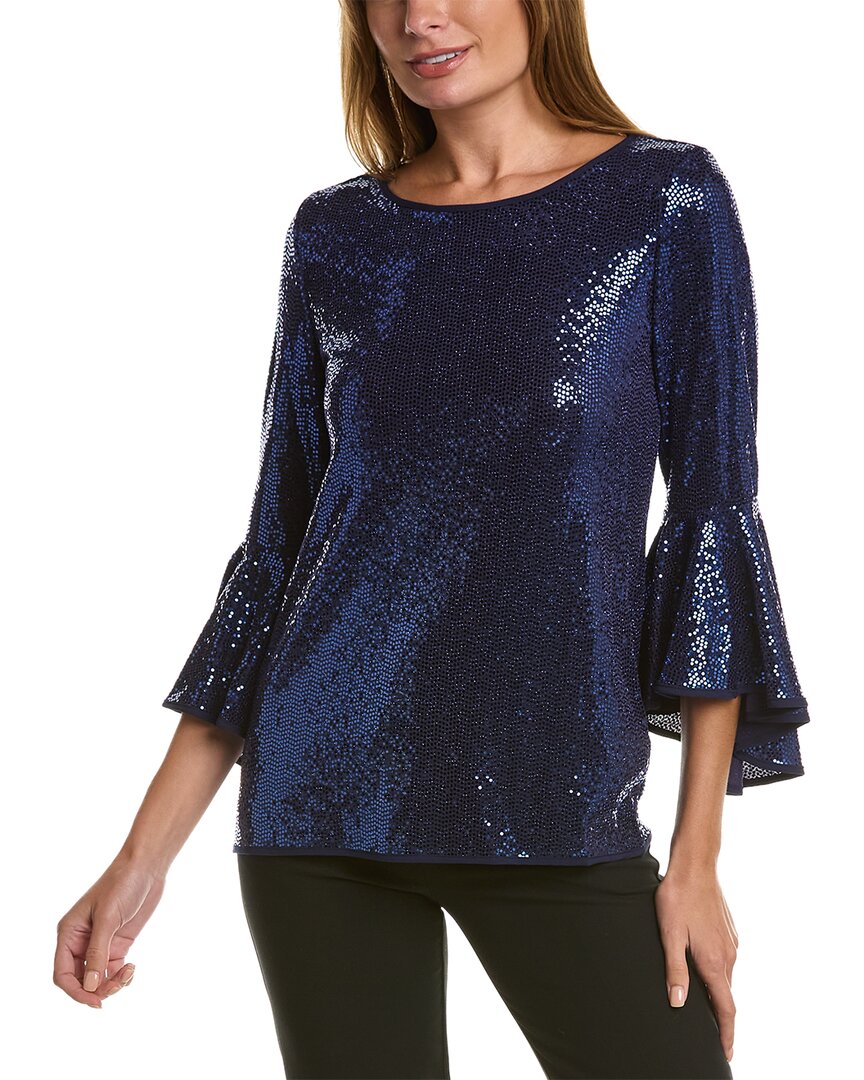 VINCE CAMUTO VINCE CAMUTO SPARKLE SEQUIN TOP