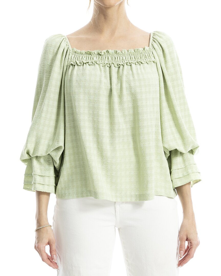 Max Studio Square Neck Top