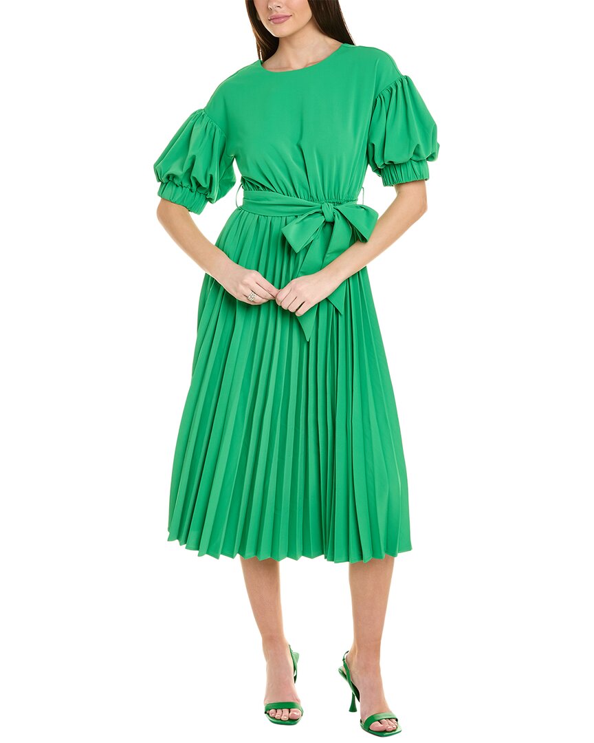 Shop Gracia Puff Sleeve Midi Dress